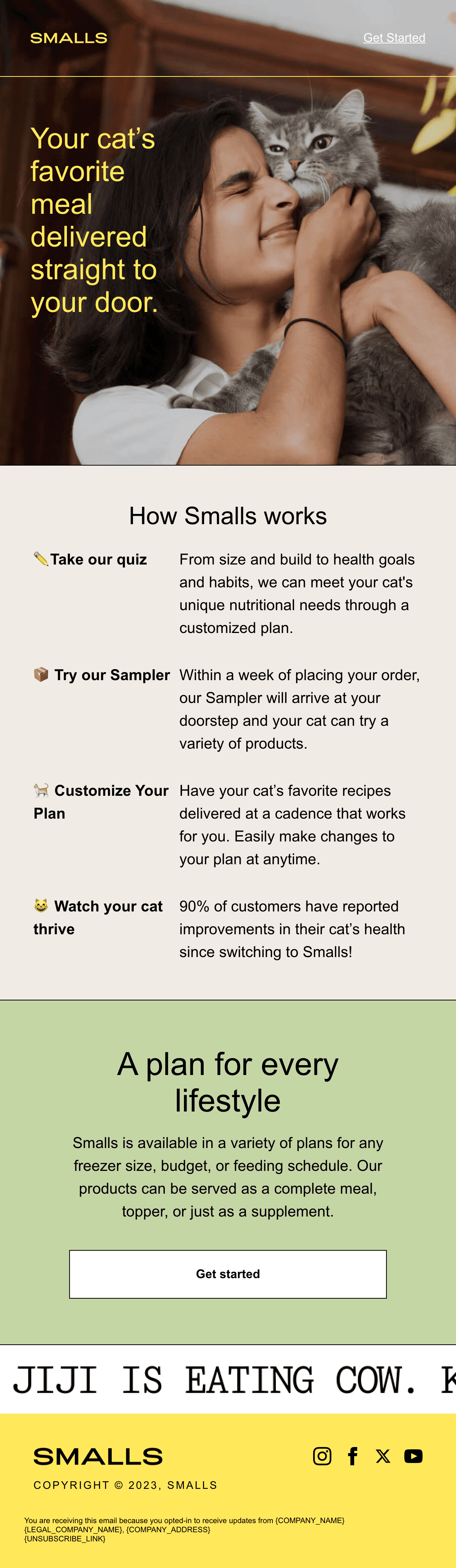 Your Cat's Favorite Meal, Delivered